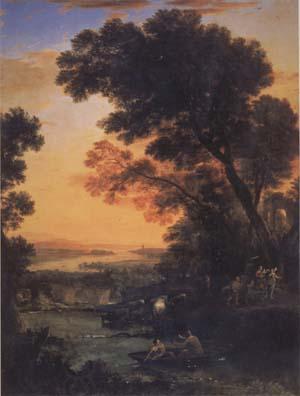Claude Lorrain Rest on the Flight into Egypt (mk17) oil painting picture